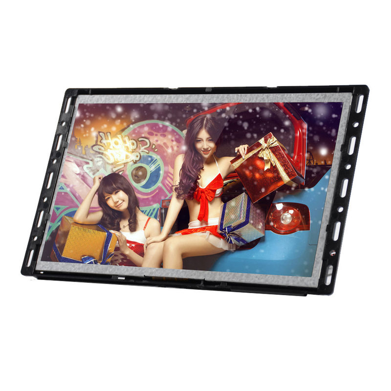 VESA Mount Open Frame Battery Powered LCD Media Player For POP Use